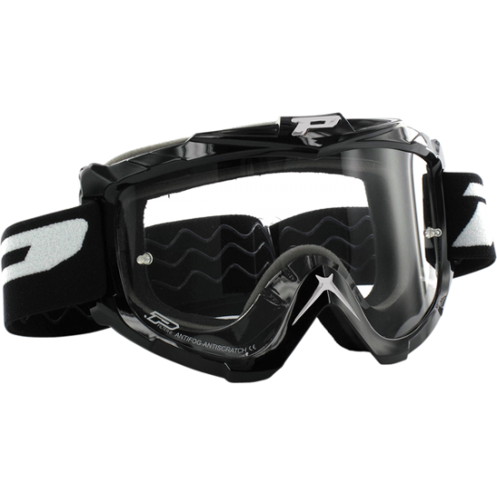 Pro Grip 3301 Motorradbrille Goggle 3301 Basic Black Pz3301Ne