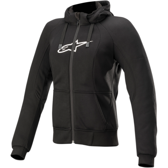 Alpinestars Stella Chrome Sport Hoodie Jacket Hood 4W Sport Bk S