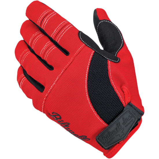 Biltwell Moto Gloves Gloves Moto R/B/W Xs 1501-0804-001
