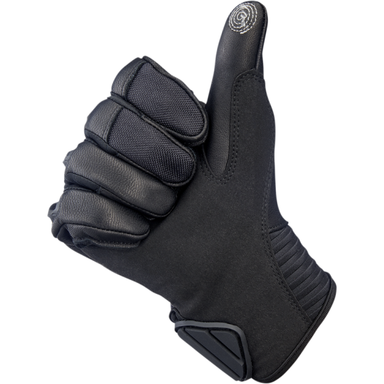 Biltwell Bridgeport Gloves Gloves Brdgprt Blk Xs 1509-0101-301