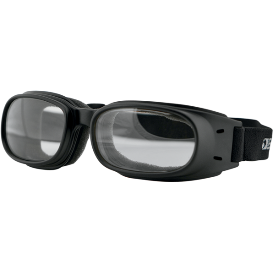 Bobster Piston Goggles Goggle Piston Black/Clear Bpis01C