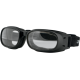 Bobster Piston Goggles Goggle Piston Black/Clear Bpis01C
