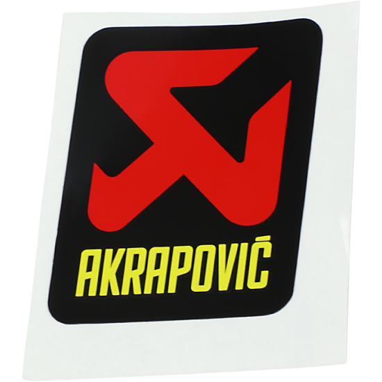 General Replacement Sticker STICKER AKRAPOVIC 57X60