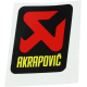 General Replacement Sticker STICKER AKRAPOVIC 57X60