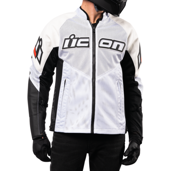 Icon Mesh Af™ Lederjacke Jkt Mesh Af Lthr Ce Wt Lg