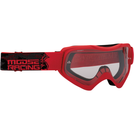 Moose Racing Qualifier Agroid™ Motorradbrille Goggl Qualfr Agroid Red 2601-2654