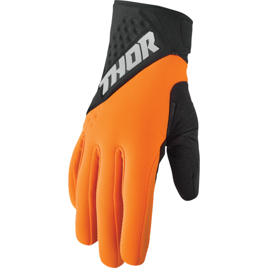 Thor Spectrum Cold Weather Gloves Glove Spect Cold Or/Bk Xs 3330-6746