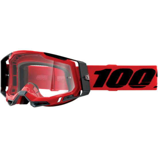 100% Racecraft 2 Goggles GOG RACECRAFT 2 RD CLR