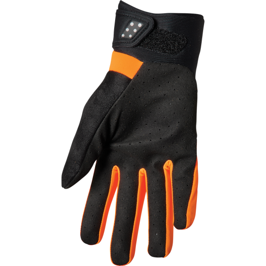 Thor Spectrum Cold Weather Gloves Glove Spect Cold Or/Bk Xs 3330-6746