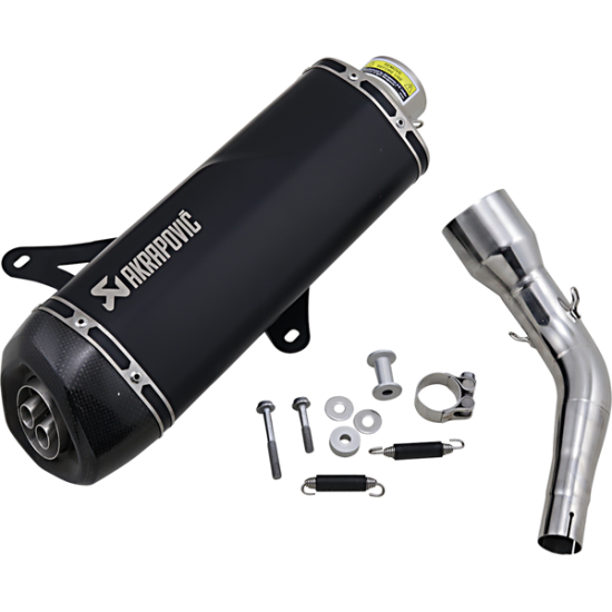 Akrapovic Stainless Steel Slip-On Line Scooter Muffler Muffler Ss Blk Gts300 S-Ve3So9-Hrssbl