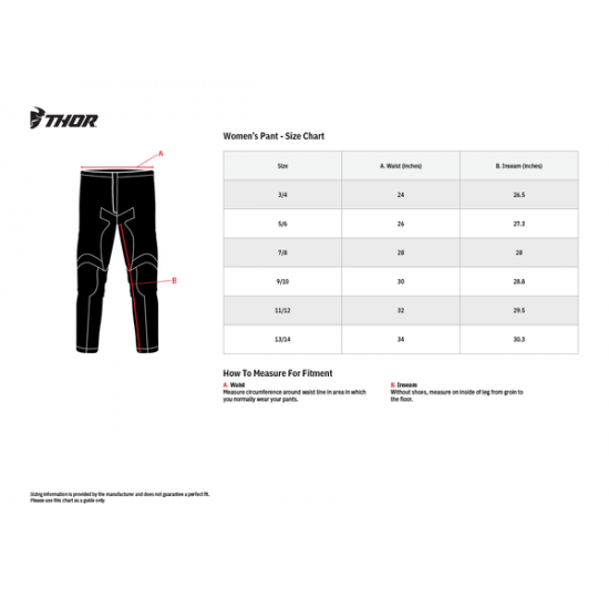 Thor Women'S Sector Disguise Pants Pnt Wmn Sct Dis T/A 13/14 2902-0323