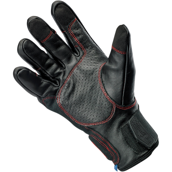 Biltwell Belden Redline Handschuhe Glove Belden Redline Xs 1505-0108-301
