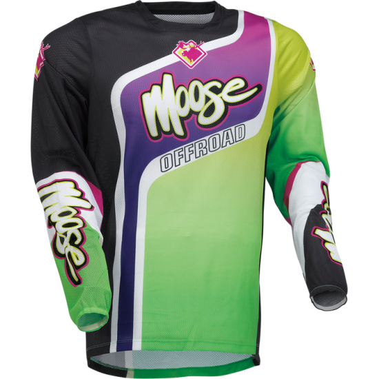 Moose Racing Sahara™ Jersey Jersey Sahara Pur/Grn 2X 2910-7232