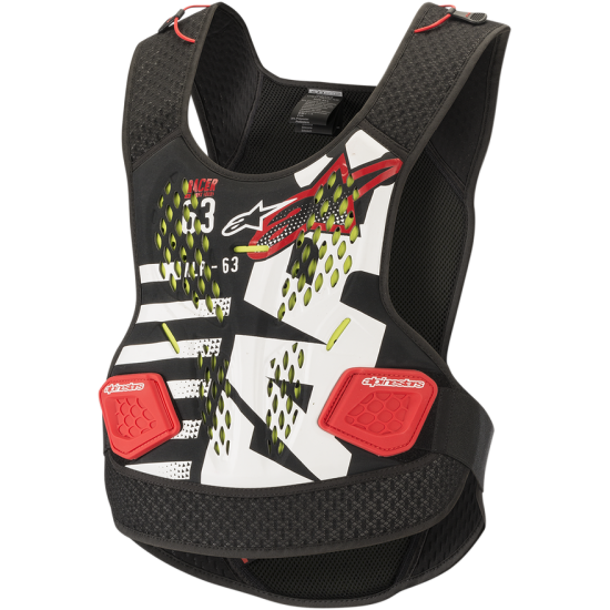 Alpinestars Sequence Chest Protector Roost Guard Seq Bwr Xl/2X