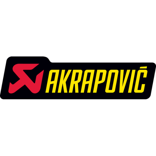 General Replacement Sticker STICKER AKRAPOVIC 200X60