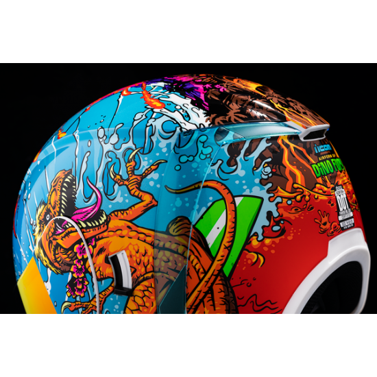 Icon Airform™ Dino Fury Helmet Hlmt Afrm Dino Fury Bl Lg