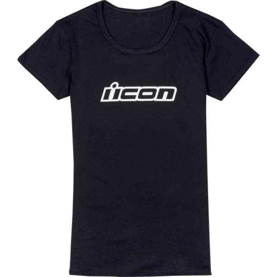 Icon Women'S Clasicon™ T-Shirt Tee Wm Clasicon Bk Lg