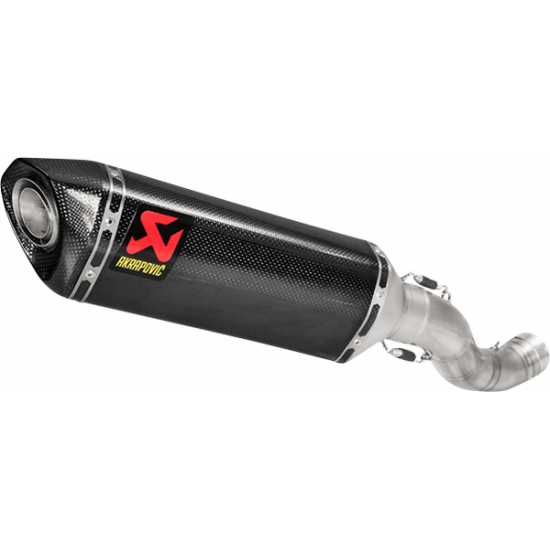 Akrapovic Slip-On Line Muffler Muffler Cf Rsv4/Tuono 21 S-A10So13-Rc