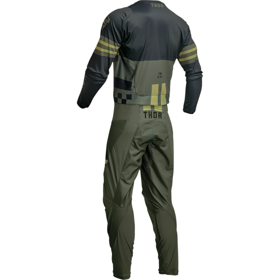 Thor Youth Pulse Combat Jersey Jrsy Yt Pls Cmbt Army 2Xs 2912-2179