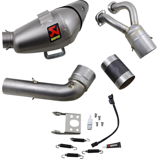 Akrapovic Racing-Line-Auspuffanlage Exst Rac Ti/Cf Tracer700 S-Y7R8-Hegeht