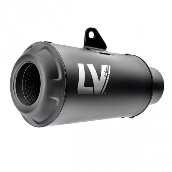 Leovince Lv-10 Full Black Slip-On Muffler Muffler Lv10 Fbk Ducati