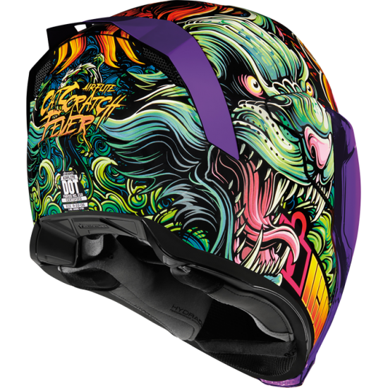 Icon Airflite™ Cat Scratch Fever Helmet Hlmt Aflt Csf23 Bl 3X