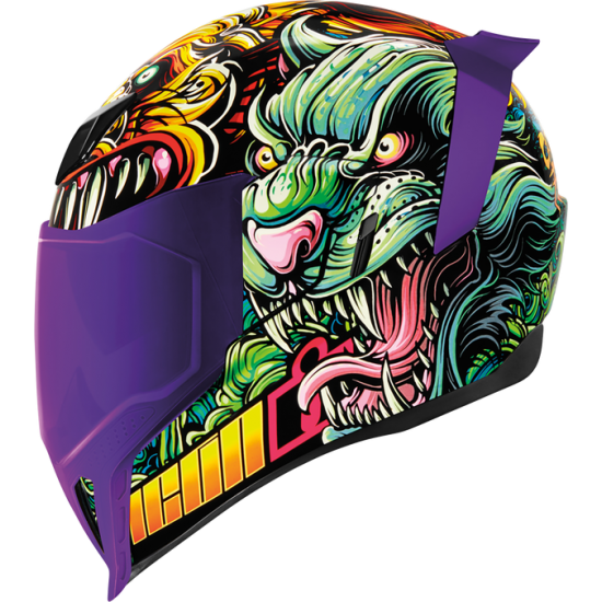 Icon Airflite™ Cat Scratch Fever Helmet Hlmt Aflt Csf23 Bl 3X