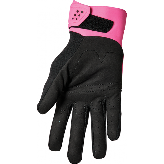 Thor Women'S Spectrum Gloves Glove Spctrm Wmn Pk/Bk Sm 3331-0207