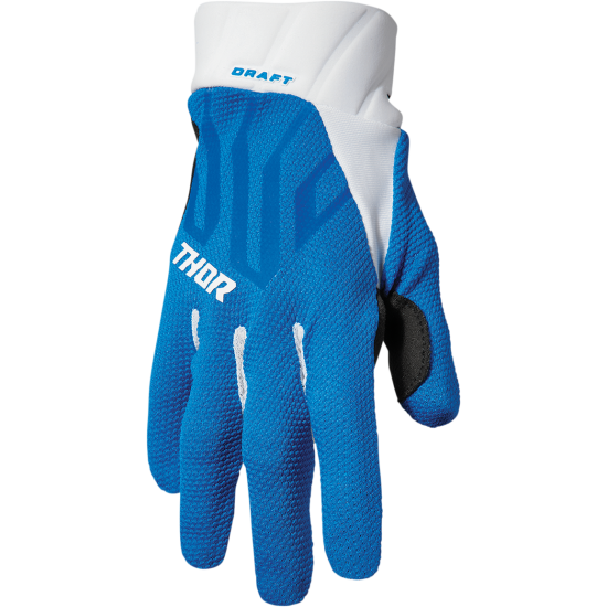 Thor Draft Gloves Glove Draft Blue/White Lg 3330-6797
