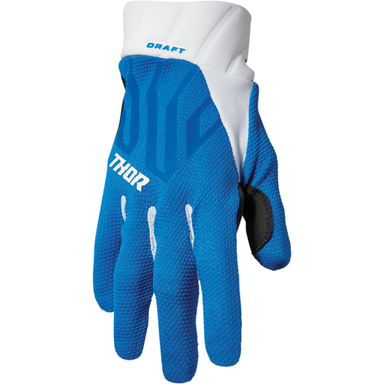 Thor Draft Gloves Glove Draft Blue/White Xs 3330-6794