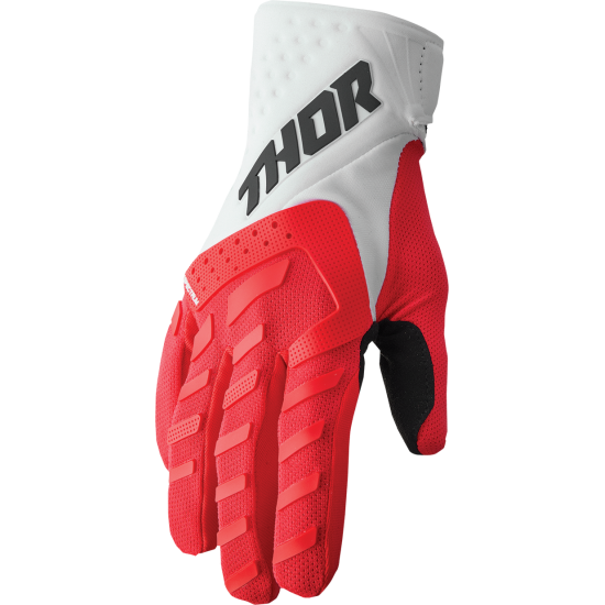 Thor Spectrum Gloves Glove Spectrum Red/Wh Xs 3330-6837