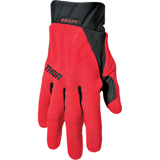 Thor Draft Handschuhe Glove Draft Red/Black Sm 3330-6789