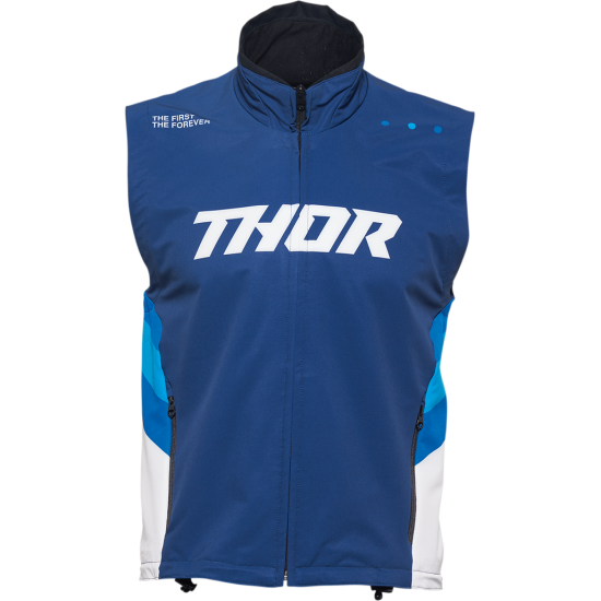 Thor Warmup Vest Vest Thor Warmup Nv/Wh Lg 2830-0603