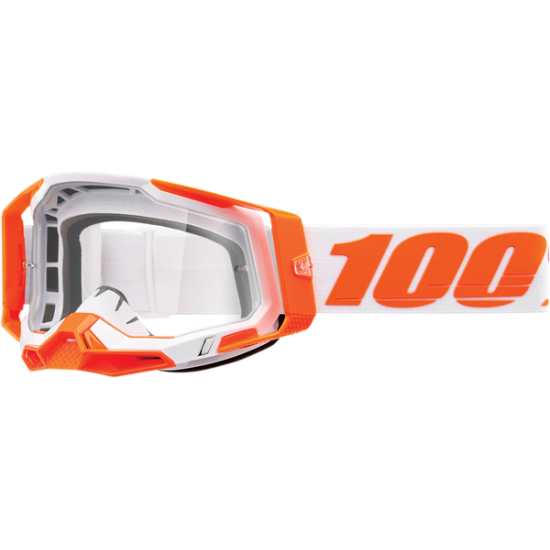 100% Racecraft 2 Goggles GOG RC2 OR CLR