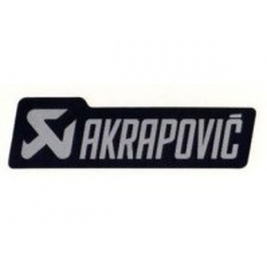 Sticker STICKER AKRAPOVIC 120X35