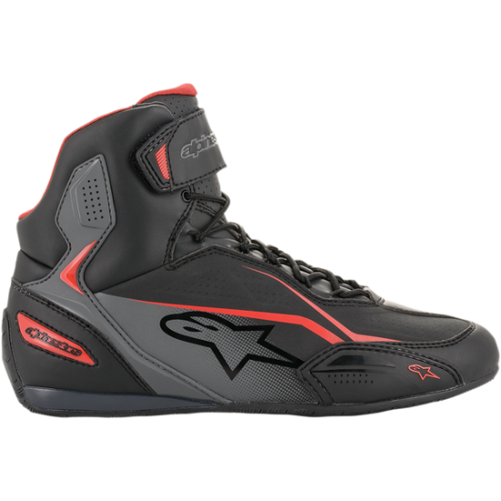 Alpinestars Faster-3 Shoes Fast 3 Bk/Gy/Rd 10.5
