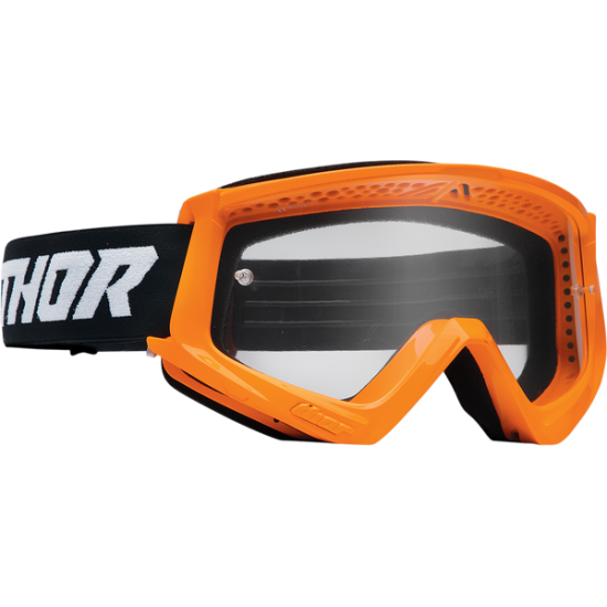 Thor Combat Racer Motorradbrille, Jugendliche Gogl Cmbt Rcr Yth Flor/Bk 2601-3049