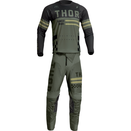 Thor Pulse Combat Jersey Jrsy Pulse Combat Army Md 2910-7086