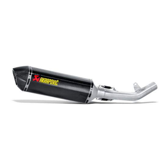 Akrapovic Slip-On Line Muffler Muffler Cf/Cf Z750 S-K7So2-Zc