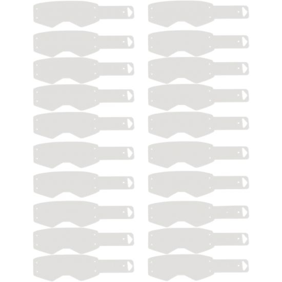 Moose Racing Replica Tear-Offs Tear Off Prospect 20Pk 11-20-55