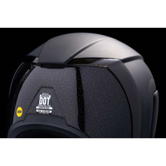 Icon Airform™ Dark Helmet Hlmt Afrm Dark Rub Bk 3X