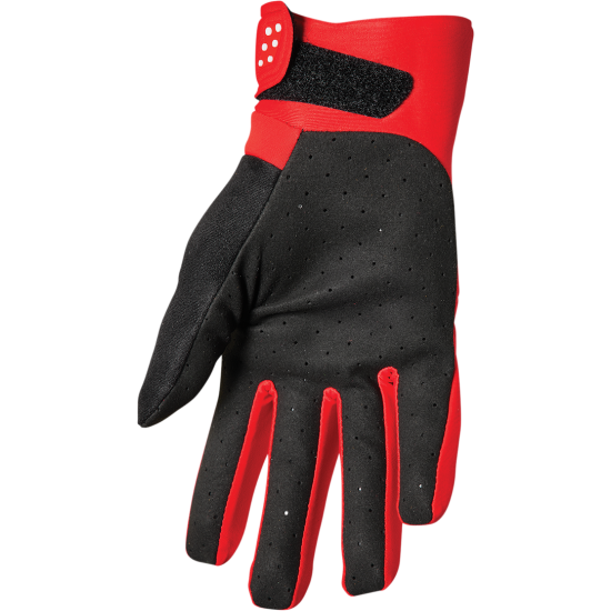 Thor Spectrum Cold Weather Gloves Glove Spect Cold Rd/Wh Xs 3330-6758