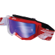 Pro Grip 3300 Motorradbrille Goggles 3300 Fl Wh/Rd Mir Pz3300Fl-127