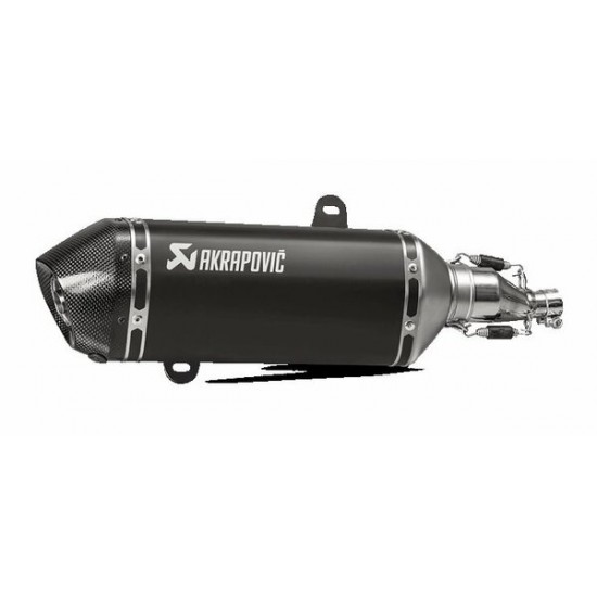 Akrapovic Slip-On Line Schalldämpfer Für Roller Muffler Ss/Cf Blk Gts125 S-Ve125So1-Hzbl