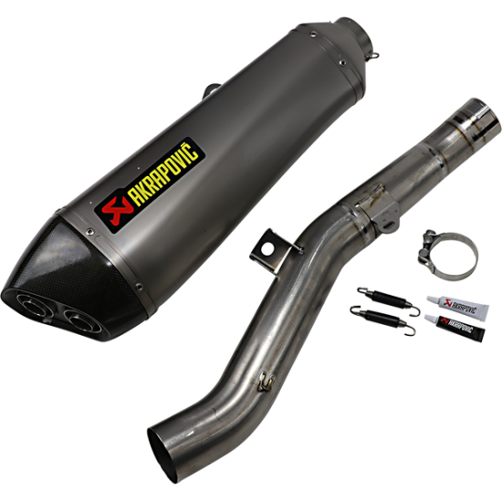 Akrapovic Slip-On Line Muffler Mufflers Ti/Cf Gtr 1400 S-K14So5-Hzaat