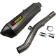 Akrapovic Slip-On Line Muffler Mufflers Ti/Cf Gtr 1400 S-K14So5-Hzaat