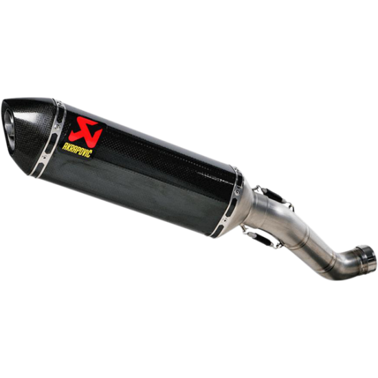 Akrapovic Slip-On Line Muffler Muffler Ti/Cf/Cf Rsv4 S-A10So6-Zc