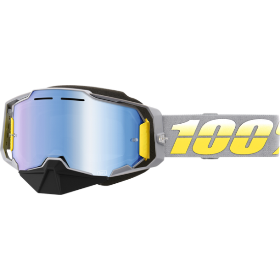 100% Armega Snow Goggles GOG ARMG SN CMPLX MIR BL