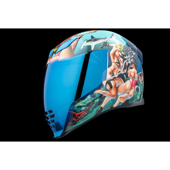 Icon Airflite™ Pleasuredome4 Helmet Hlmt Aflt Plsurdme4 Bl Md