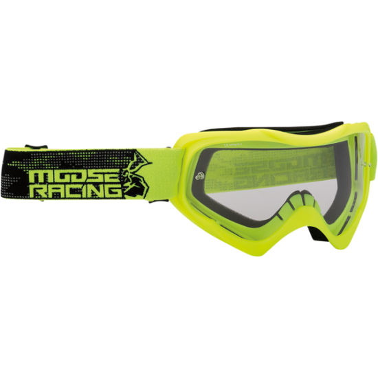 Moose Racing Qualifier Agroid™ Motorradbrille Goggl Qualfr Agroid Hi-Vz 2601-2656